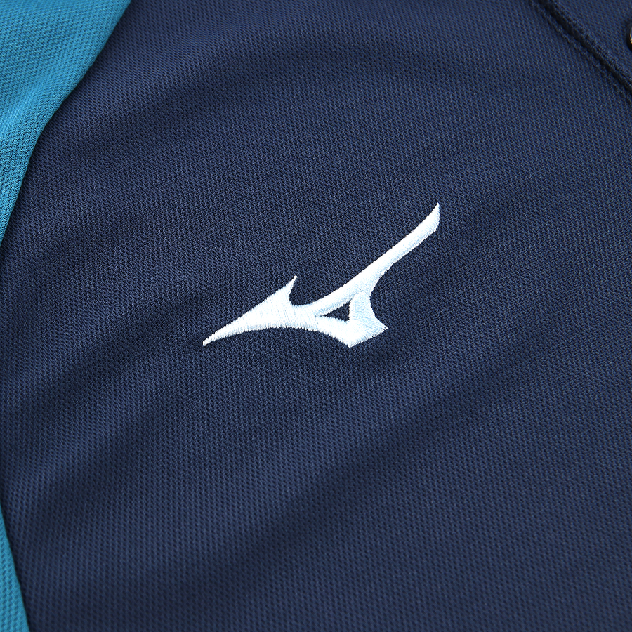 Mizuno S.S. Lazio Cotton Polo Navy